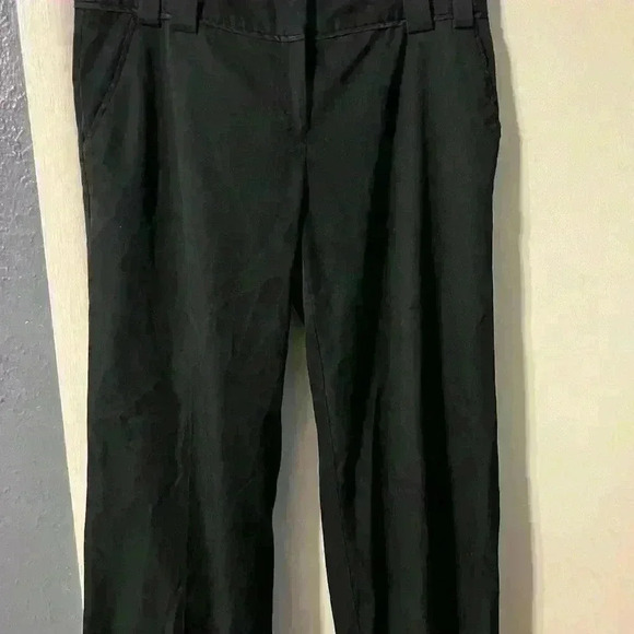 BCBGeneration Dress Pants Black Sz 8 Straight Leg - Picture 2 of 7
